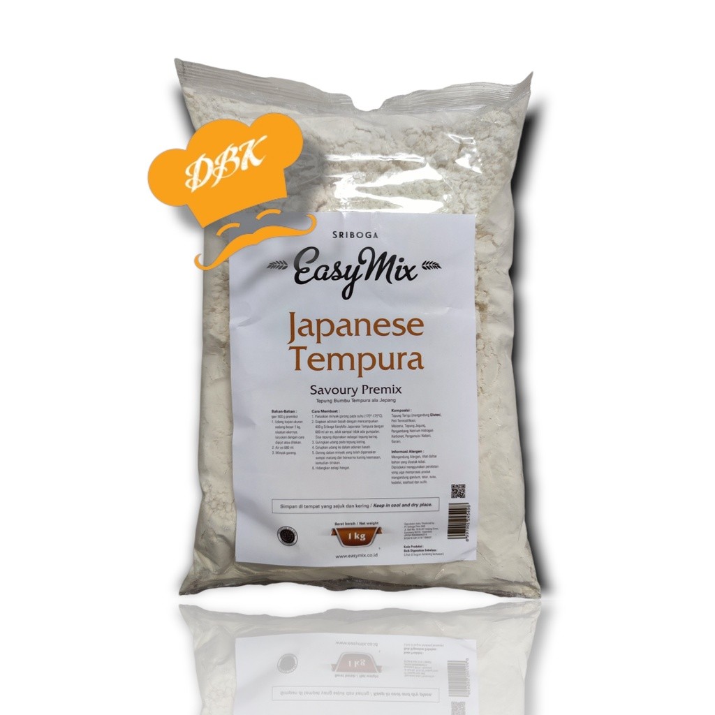 

easymix japanese tempura 1kg sriboga tepung premix