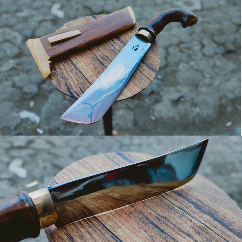 Cobra Terbaru Golok Cibatu/golok pemotong kayu dan bambu/golok asli baja per/full tank/siap pakai mo