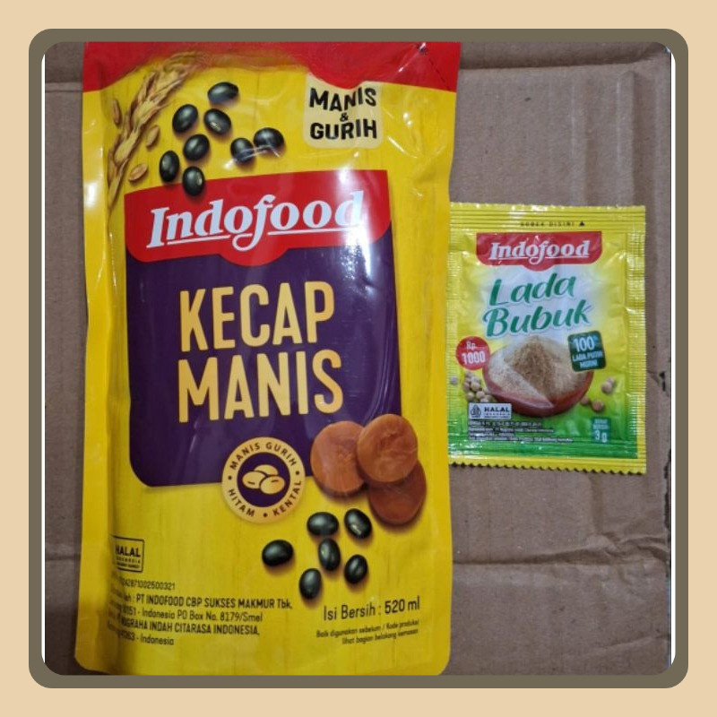 

Kecap Manis Indofood 520 Ml Moromi Gurih