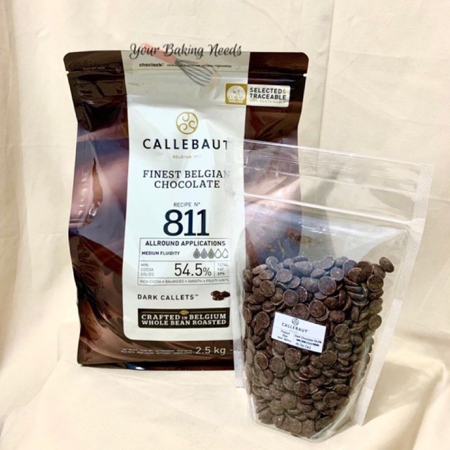 

New Callebaut 811 Dark Chocolate 54,5% 250g Terlaris