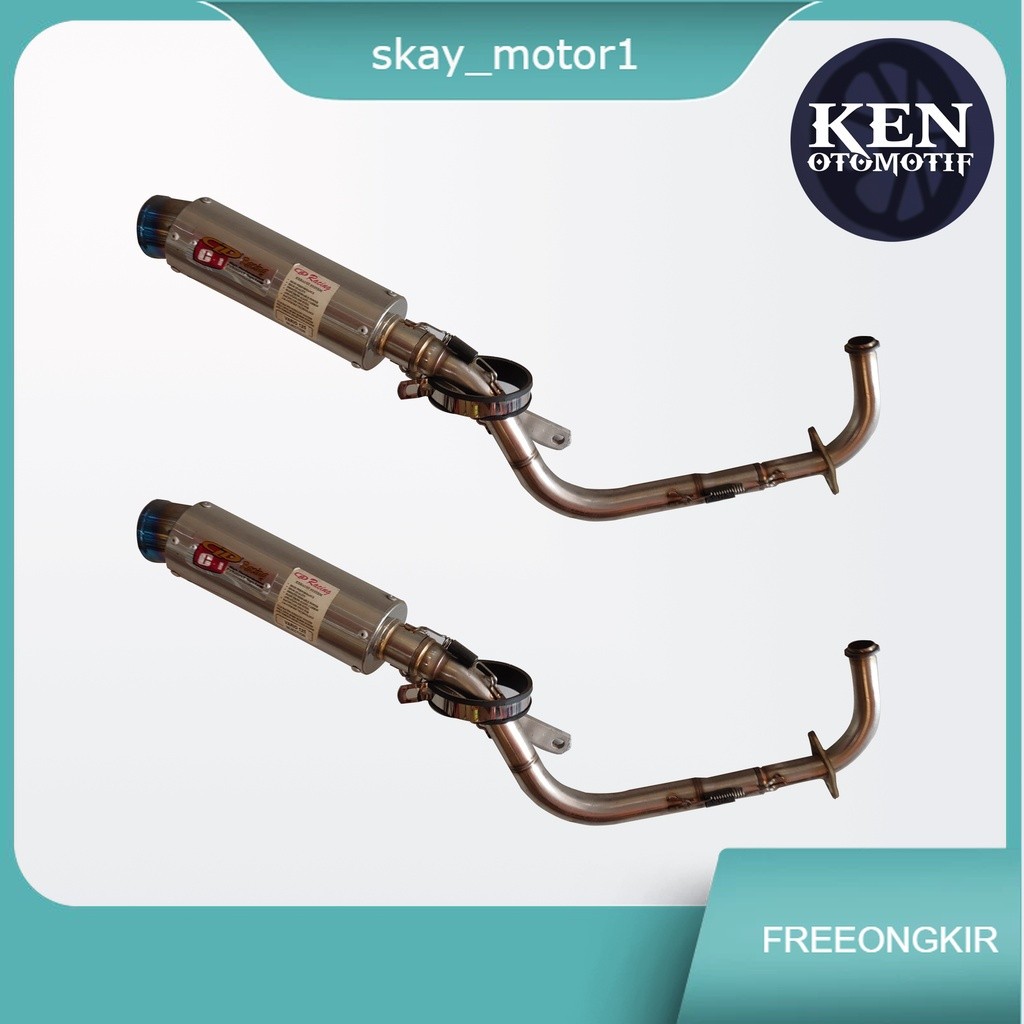 KNALPOT CLD RACING C1 |VARIO, VARIO 125 INJEKSI, VIXION, Scorpio|