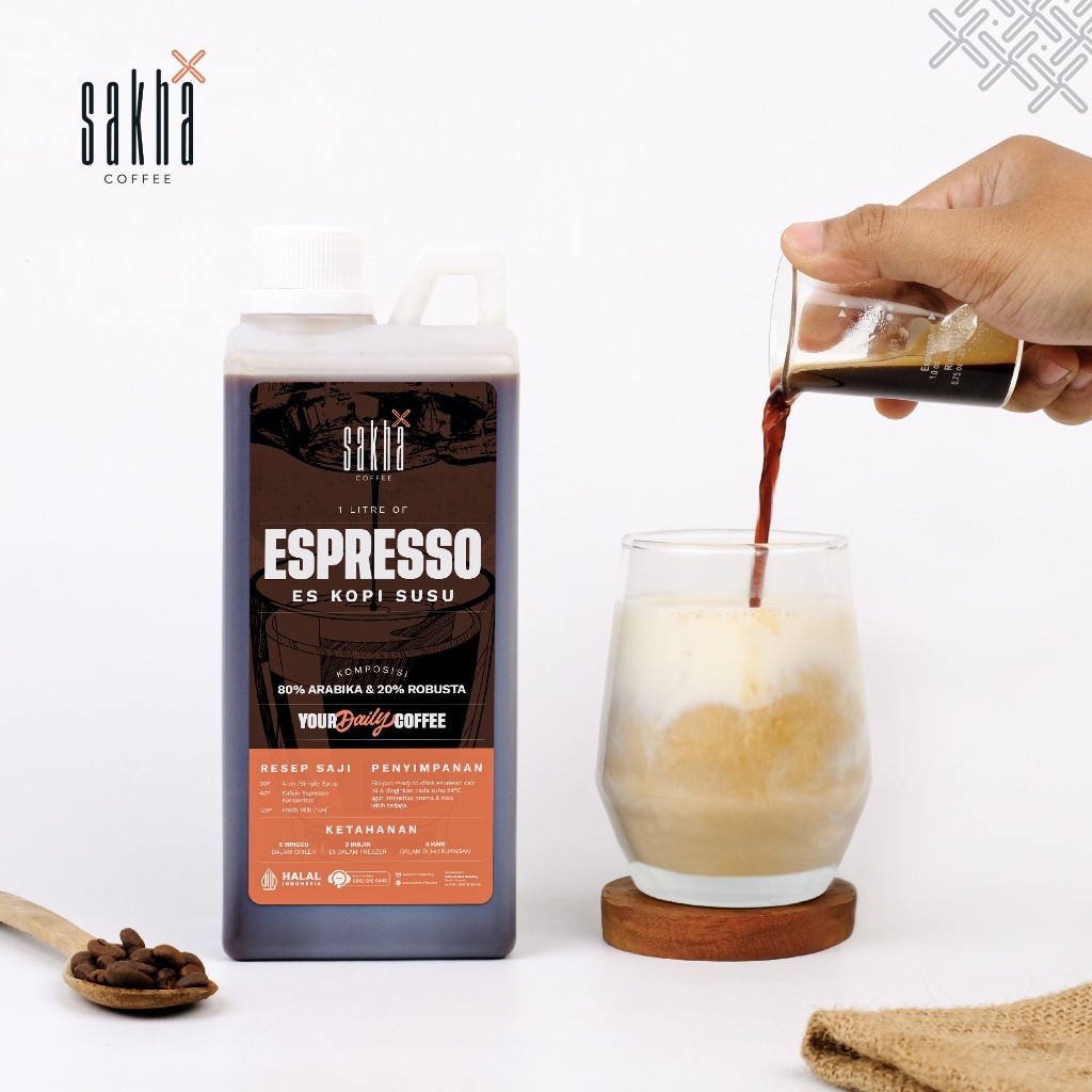 

JAMIN MURAH !!!Espresso Cair Minuman Kopi Susu Kekinian 1 Liter Konsentrat Coffee(BISA LANGSUNG ORDER)