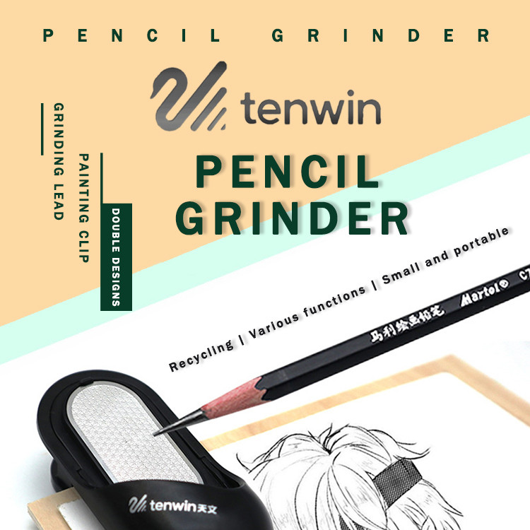 

Tenwin Student Professional Charcoal Pencil Sharpening Art Sketch Drawing Board Clip for Pencil Sharpen Tools Art Supplies