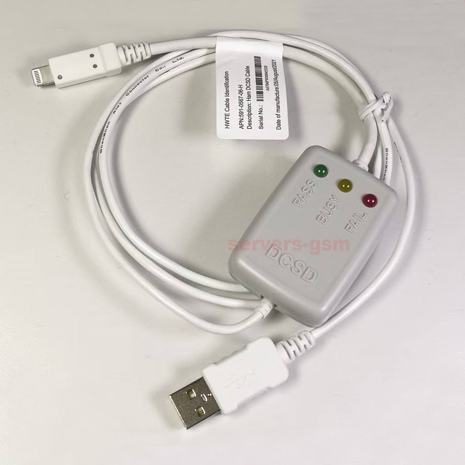 MAGICO CFG DCSD Cable Alex For iPhone 6S-X iPad Enter Purple Screen Serial Port Engineering Cable to