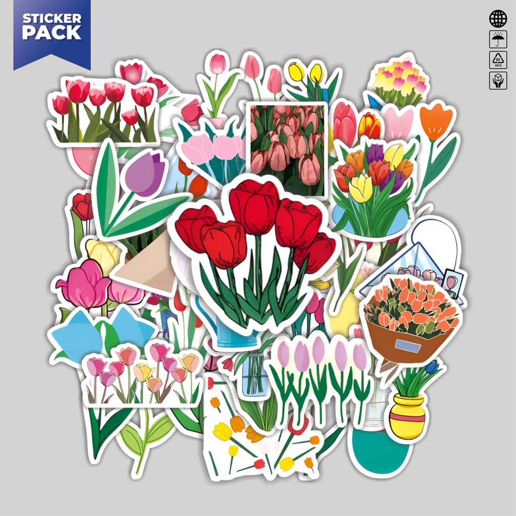 

[100PCS]Stiker Pack Stiker Labu Aesthetic Vinyl Anti Air Dekorasi Sticker Laptop Buku Journal Koper Helm Casing HP Gitar Helm Skateboard