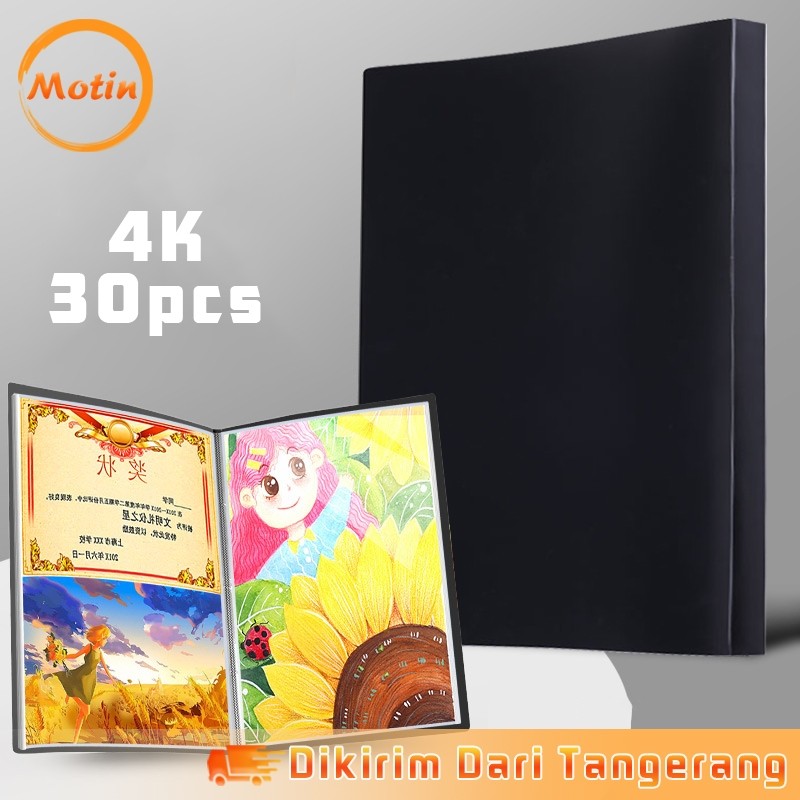 

New A2 Display Book Isi 30 Clear Art Works Drawings File Dokumen FolderPremium