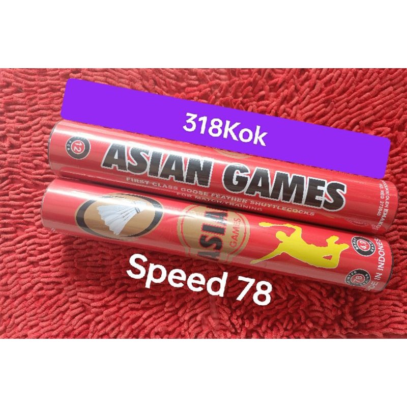 PRODUK BARU Shuttlecock Kok Badminton Asian Games Merah
