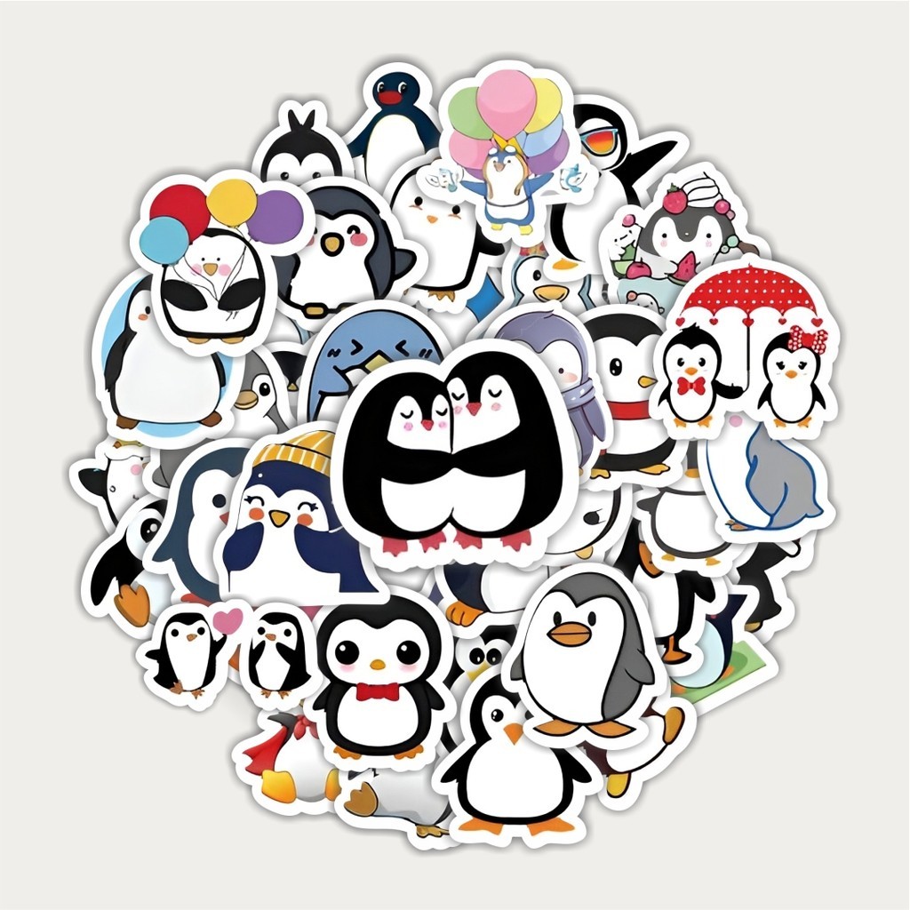 

Sticker Pack Stiker Little Pinguin | Sticker TUMBLR | Stiker LAPTOP KOPER HELM