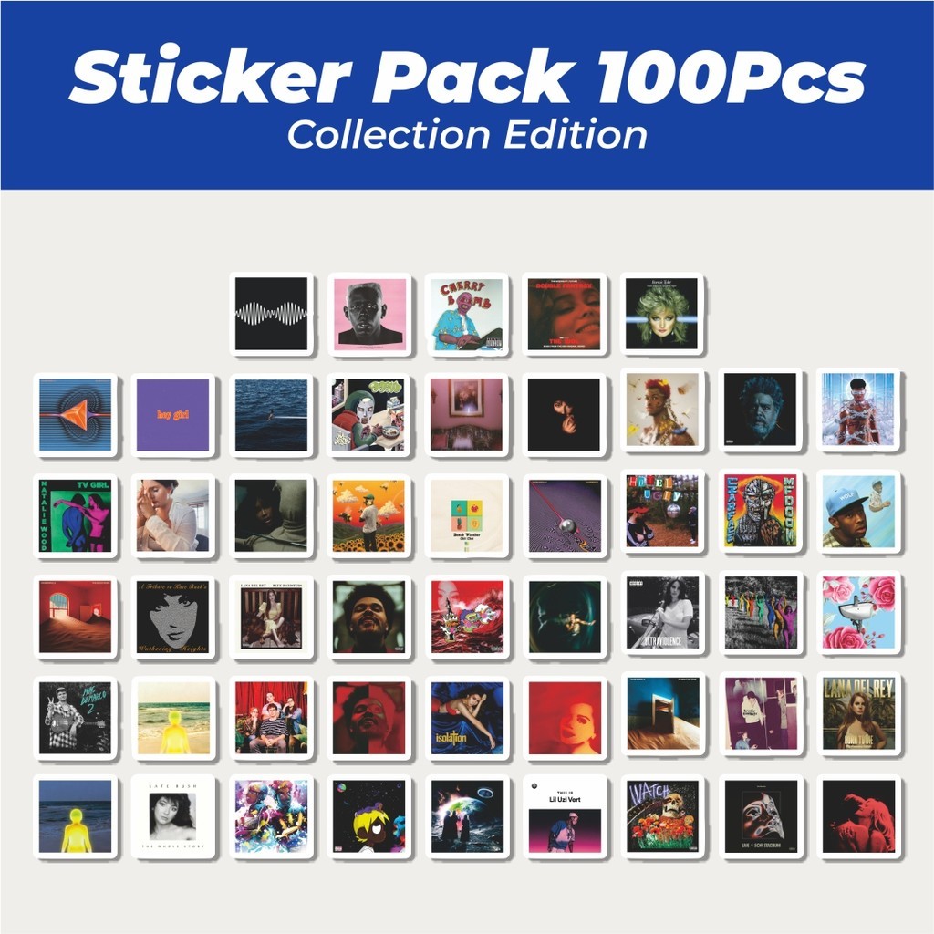 

Hot Sticker Cover Album Sticker Lucu Anti Air Stikers Berperekat Waterproof Sticker Decal Buat Motor Helm Buku Journal Koper Casing HP Laptop Botol Minum