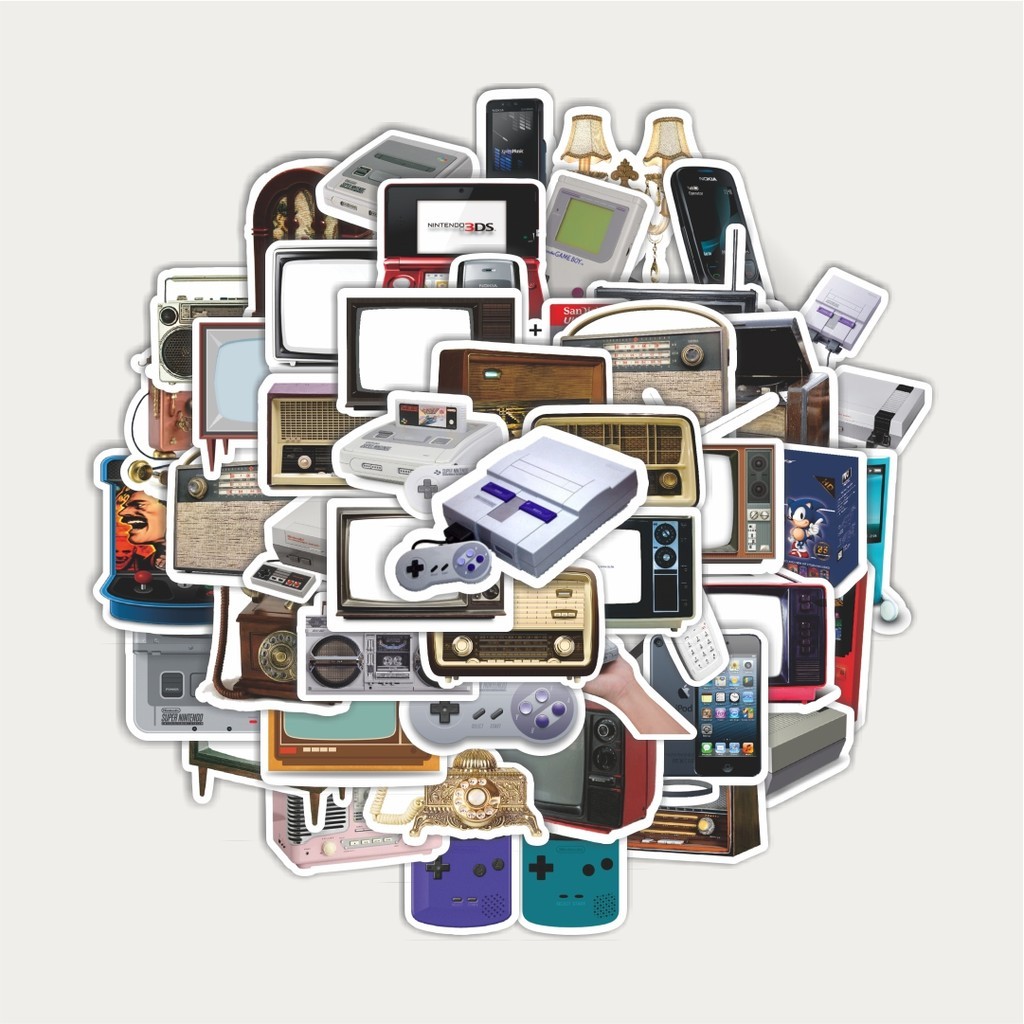 

Sticker Pack Stiker Aesthetic Retro | Sticker TUMBLR | Stiker LAPTOP KOPER HELM