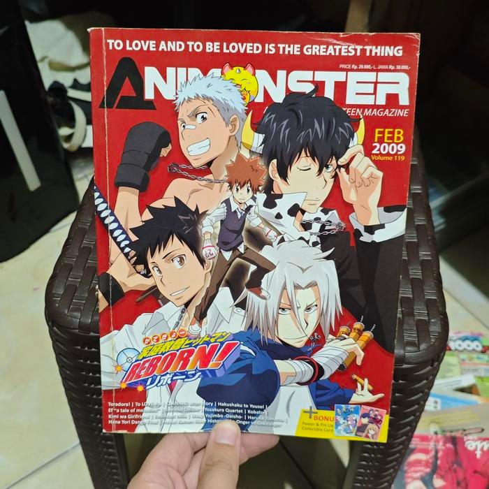 AKO,,, Majalah Animonster Teen Magazine Feb 2009 Volume 119 2ND