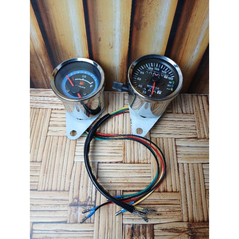 AMPER BENSIN DIGITAL JARUM/SPEDOMETER KM INDIKATOR CRUM