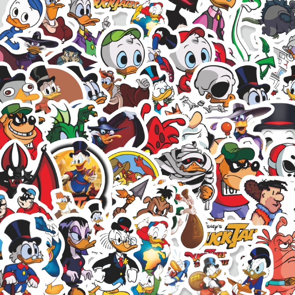 

Stiker Cutting Pack Sticker Kartun Ducktales (Petualangan Bebek) Sticker Isi 100Pcs Series Aesthetic Lucu Keren Untuk Koper Bahan Vynil
