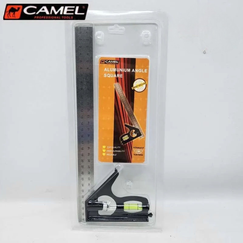 

Camel Penggaris Siku L Waterpass 30 cm 10 Inch