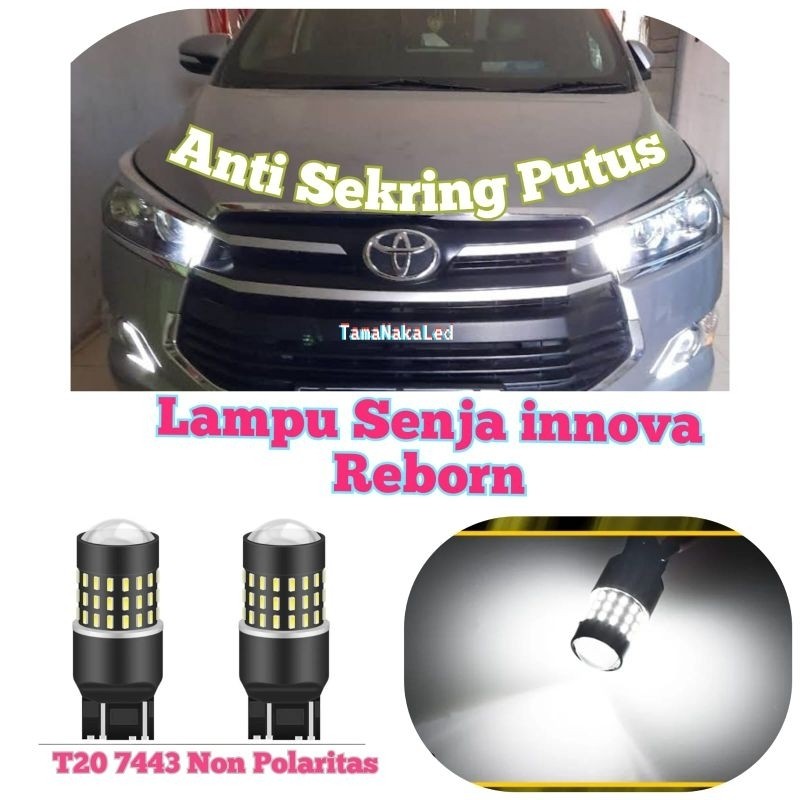 Lampu senja rem innova reborn fortuner led T20 7443