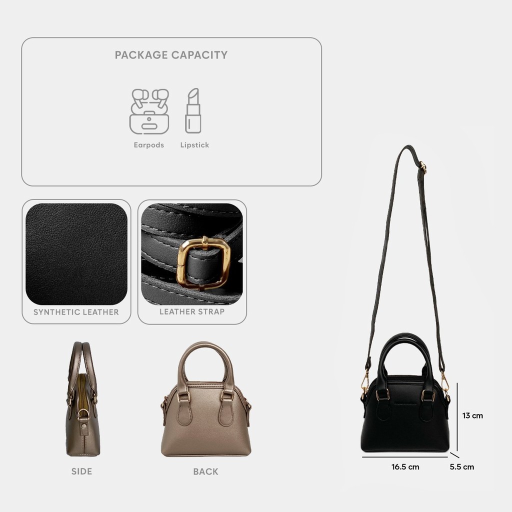 PROMO TERBARU Femmebravile Tas Selempang Wanita Tas Selempang Tas Wanita Femo Mini Bag