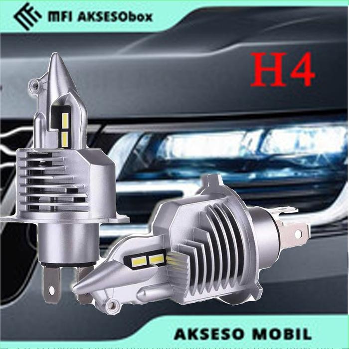 Lampu Mobil H4 LED csp 40W 12V Headlight lampu utama h4 8000LM 6500K 2 PCS lampu h4 led universal