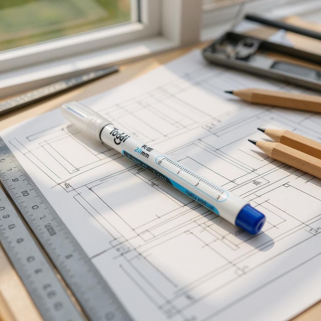 

Spidol Permanen Mata Pena Long Nib Permanent Marker - 323