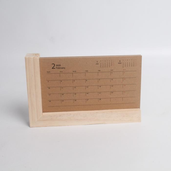 

Kalender Aesthetic Model Letter L 2025 Ukuran 12,5x21 cm - Kalender Dekorasi - Kalender Unik | Custoom.in - Brown