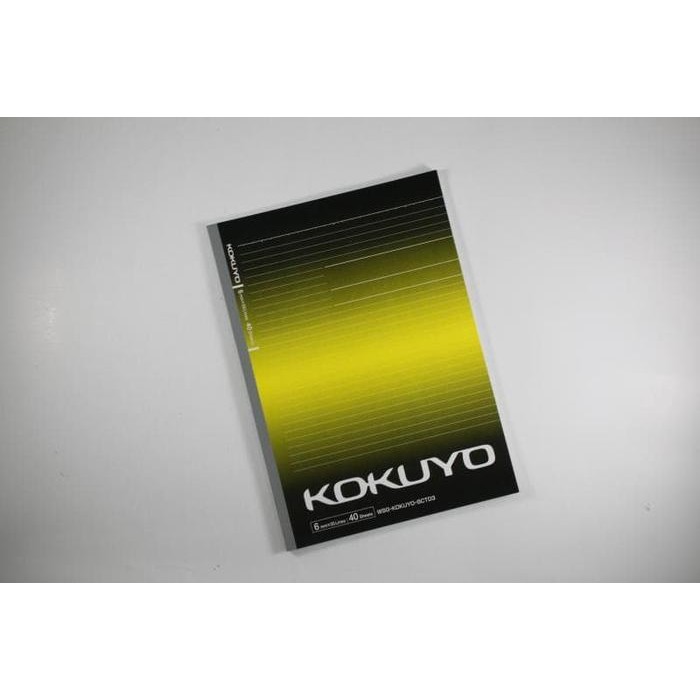 

Kokuyo Notebook B5 40 Pages - dark yellow