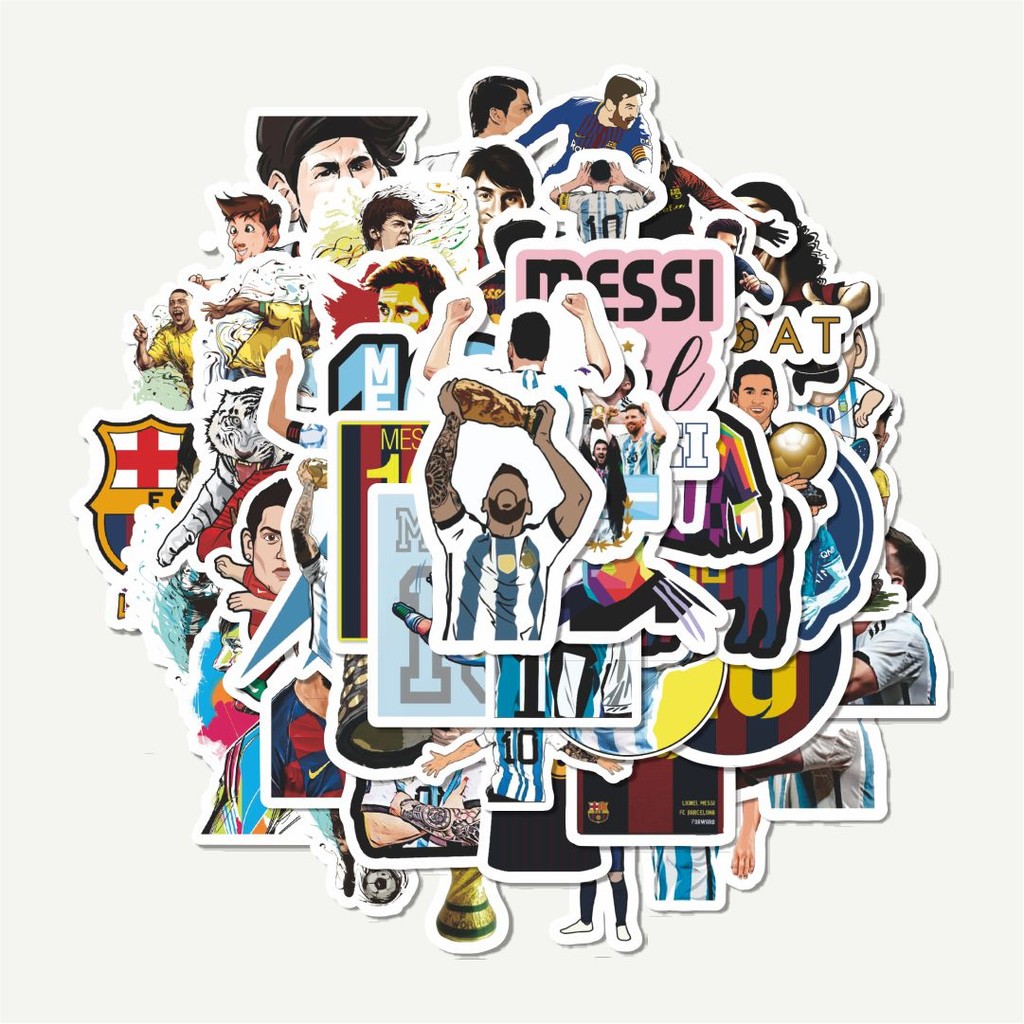 

Sticker Pack Stiker Superstar Sepakbola | Sticker TUMBLR | Stiker LAPTOP KOPER HELM