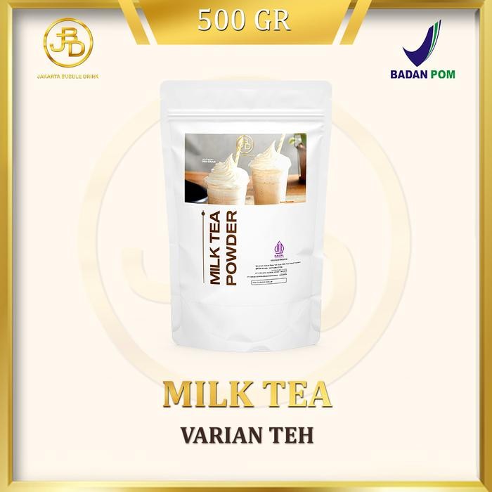 

Terjangkau -[NEW] Bubuk Minuman Premium Milk Tea 1Kg || Jakarta Bubble Drink - 500 gram