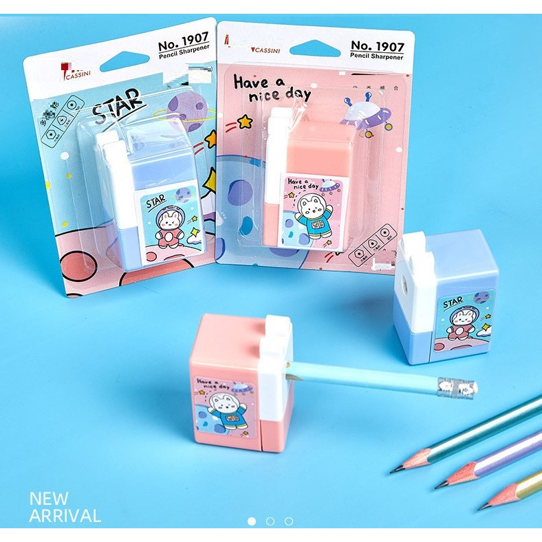 

Rautan Pensil Kartun Kotak Kecil Manual Tidak Mudah Patah GoK-ST0598