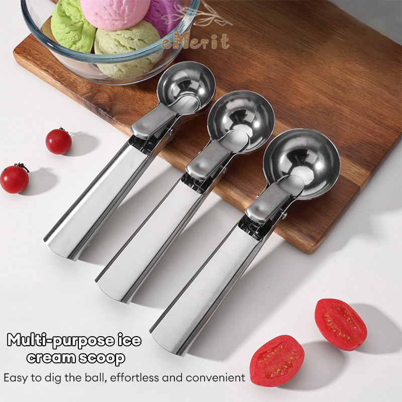 

Scoop Sendok Ice Cream / Sendok Takar Es Krim Gula Kopi Ice Cream Scoop Spoon Semangka Water Melon Scoop Spoon