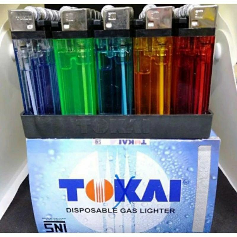 Korek Api Gas TOKAI 1pak isi 50 pcs
