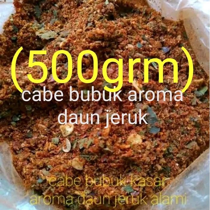 

1kg CABE BUBUK KASAR AROMA DAUN JERUK cocok untuk semua jenis maknan Alami - 500grm