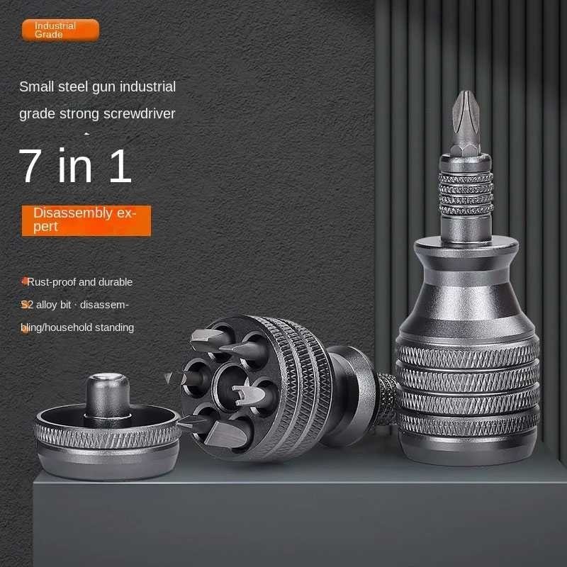 

JGNG Obeng Set 7 in 1 Small Screwdriver Steel Alloy 1/4 Inch - 3030