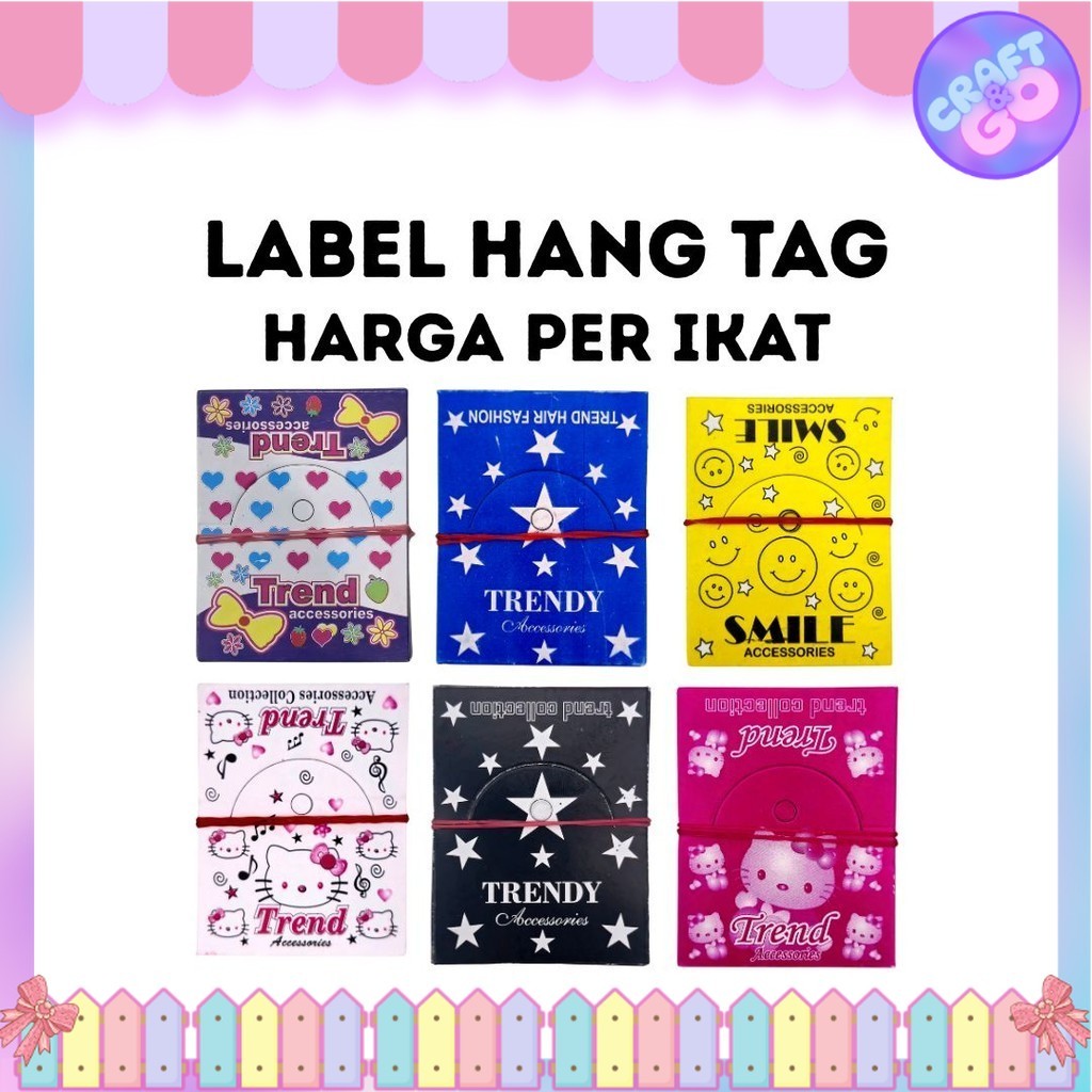 

Kertas Lebel aksesoris isi 100 lembar