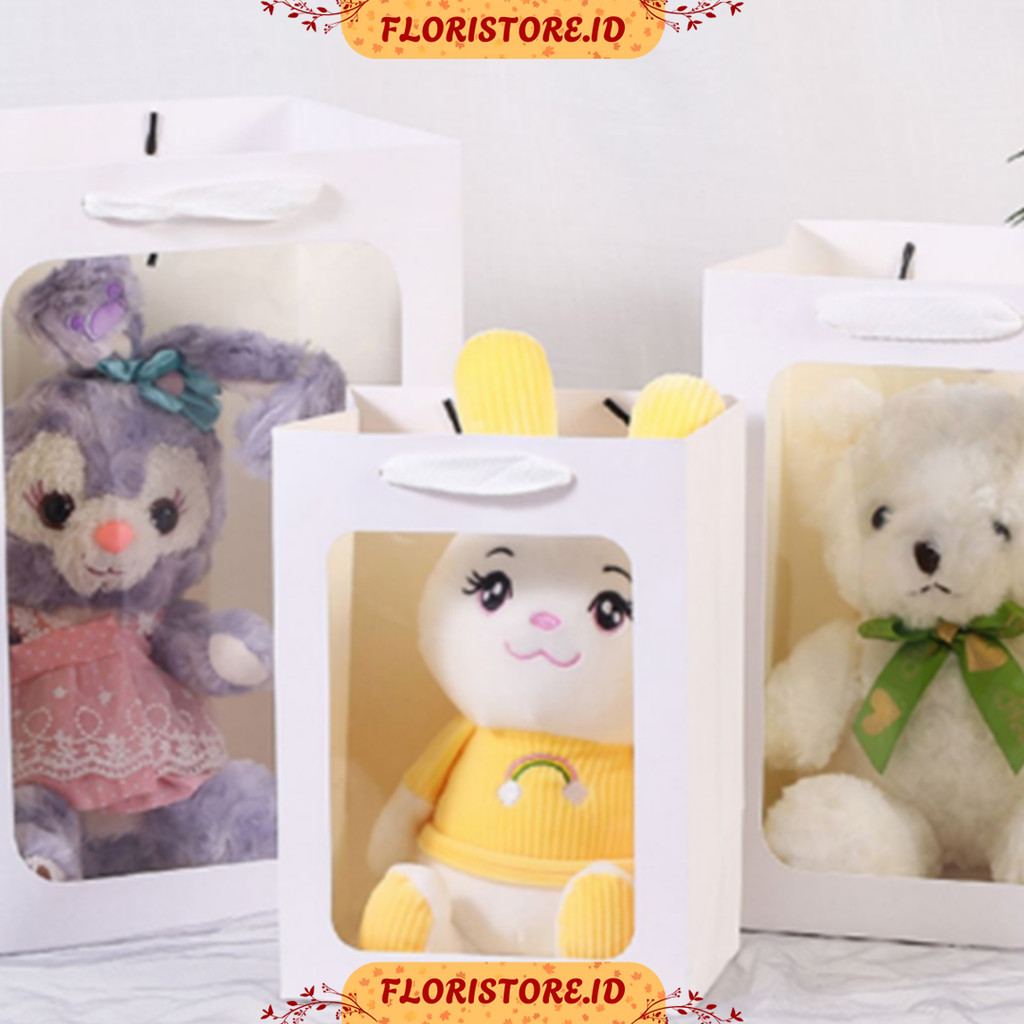 

PAPER GOODIE BAG / KERANJANG BUKET BUNGA / AKSESORIS BUKET / FLORIST BAG SUPPLY / FLOWER BASKET / PAPER BAG