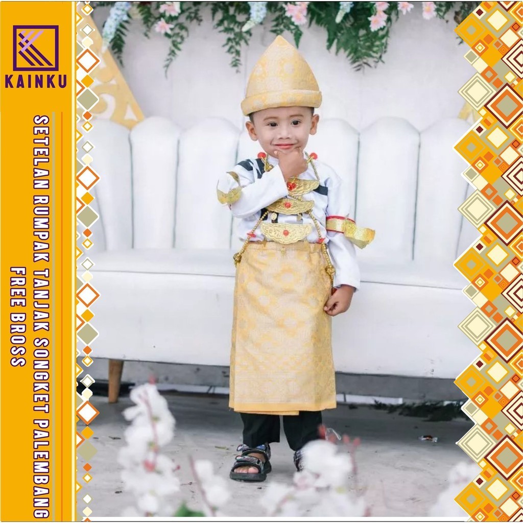Baju Karnaval Anak Laki Laki Tanjak Palembang FREE BROS