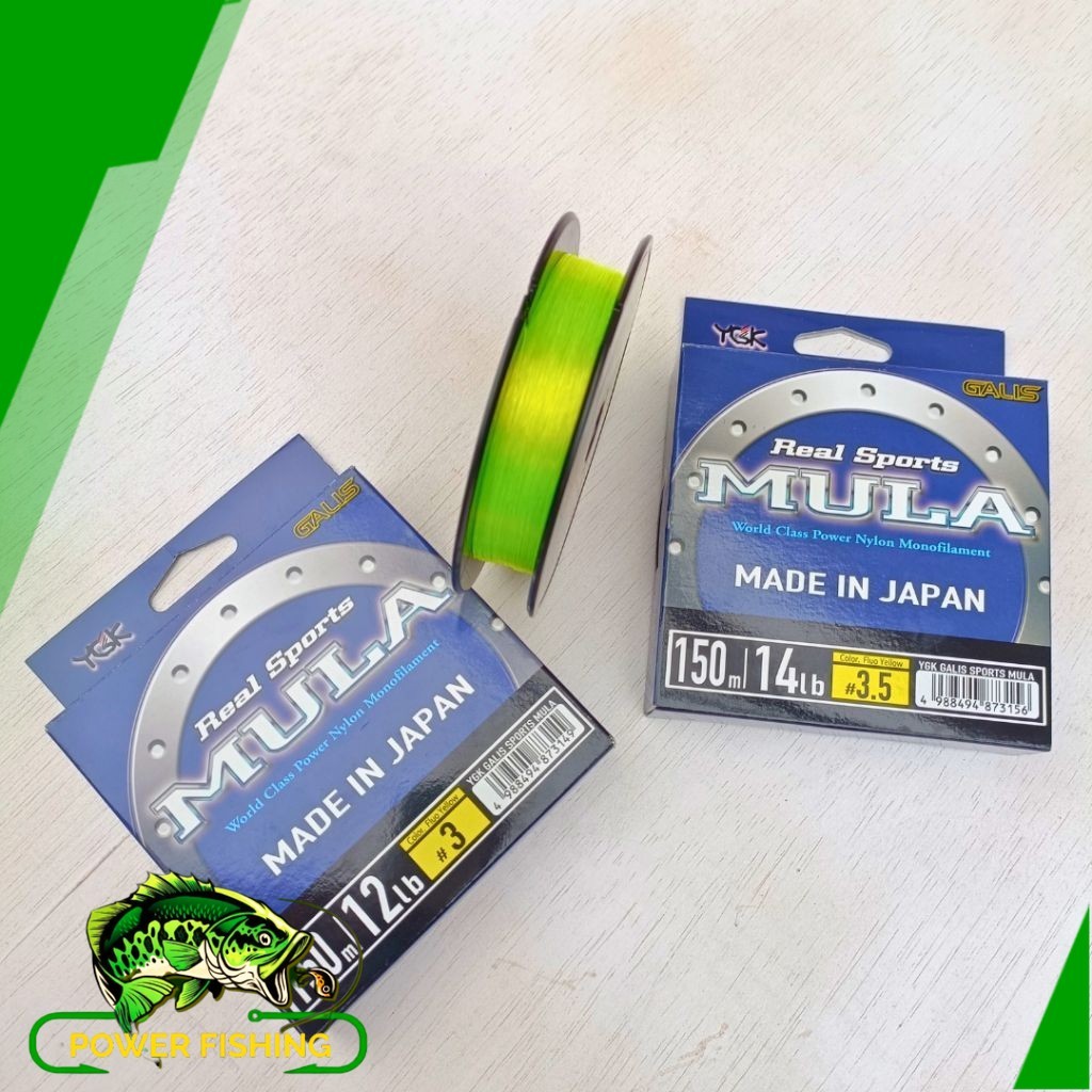 MULA - SENAR PANCING YGK MULA 150 Meter 12 Lbs | 10 Lbs | 8 Lbs | 6 Lbs | 14 Lbs | 16 Lbs