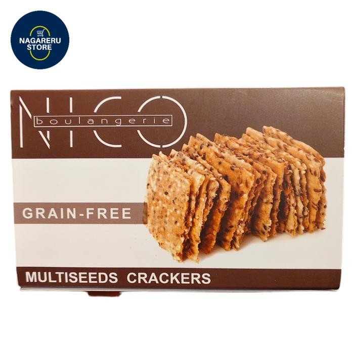 

Nico boulangerie grain free multiseeds crackers 100 gram