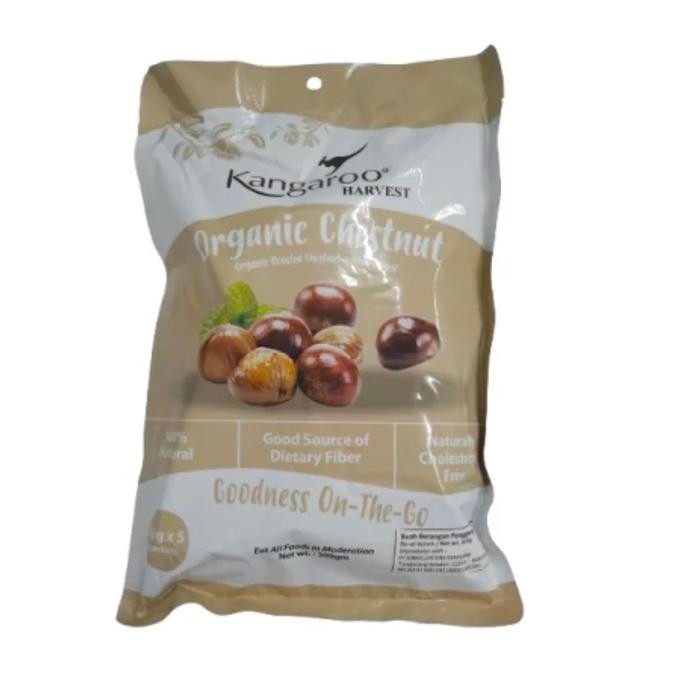

Kangaroo harvest organic chestnut (buah berangan panggang) 300 gram