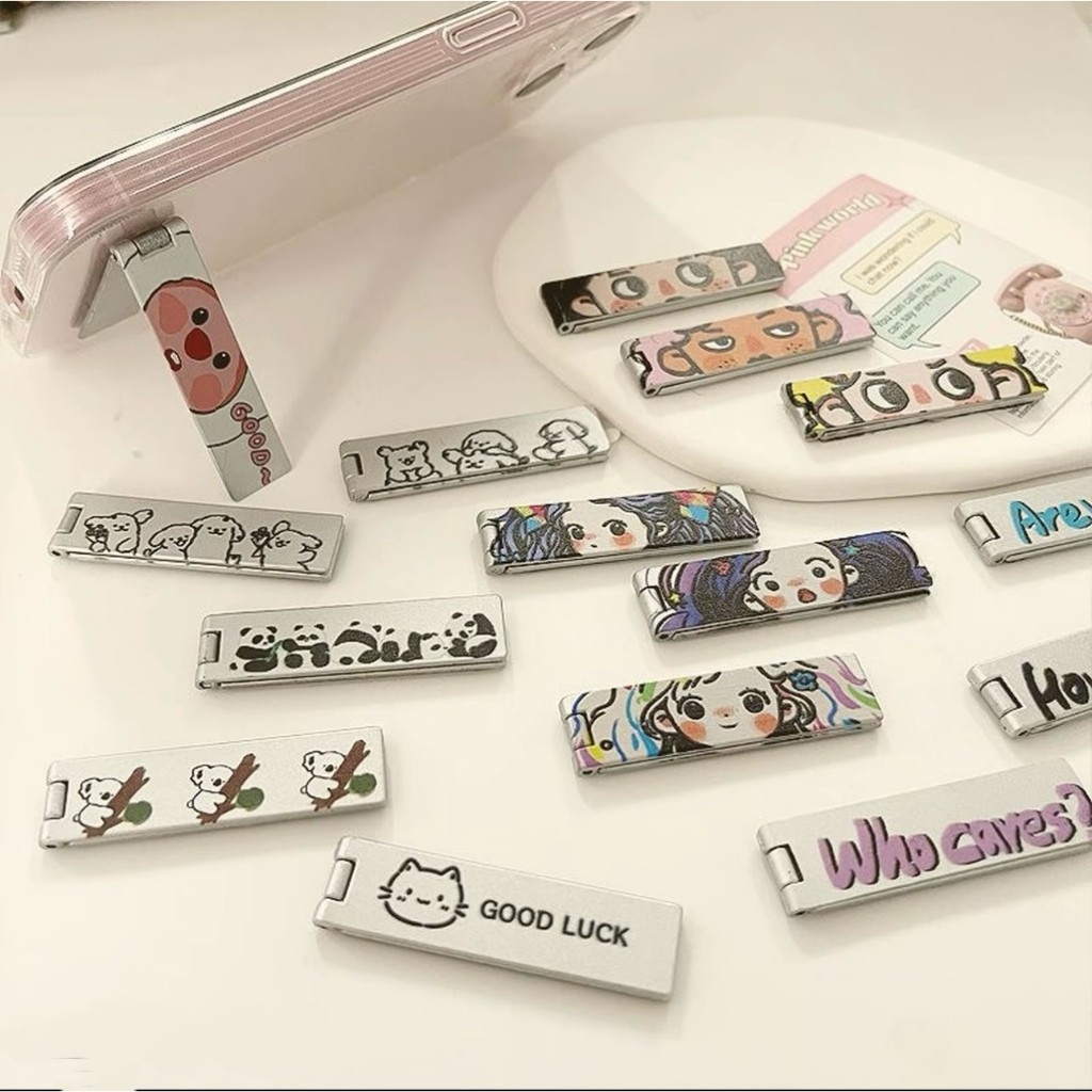 Unik Lucu Aesthetic Hp Popsocket Untuk Phone case（DUO CASE）