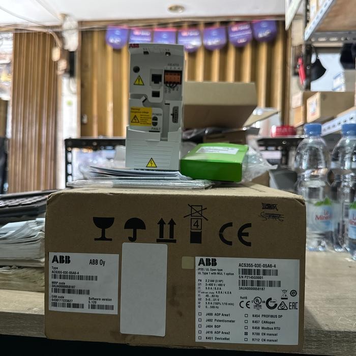 INVERTER ABB ACS355-03E-05A6-4 2.2KW 380V new murah