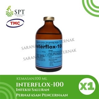 

INTERFLOX 100 100 ML OBAT INFEKSI SALURAN PERNAFASAN PENCERNAAN