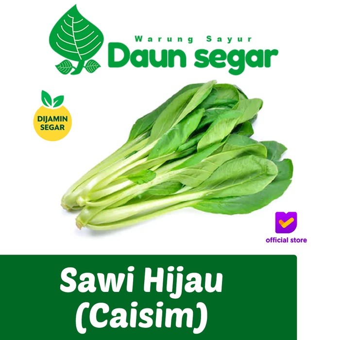 

Sawi Hijau / Caisim Fresh Quality 250gram