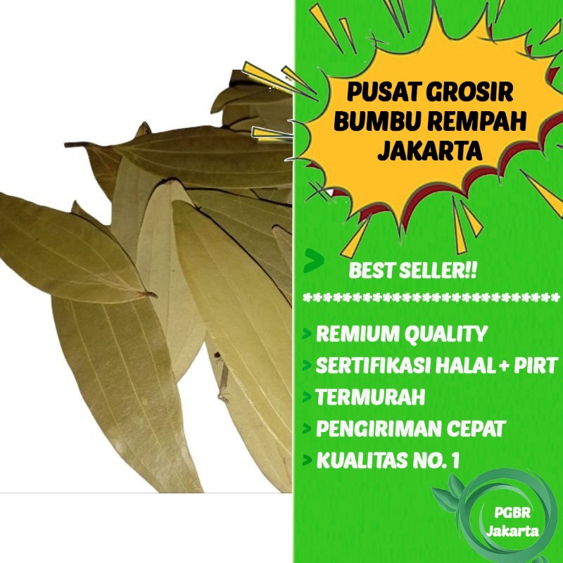 

Daun salam india / salam arab (waraq laur) 10 gram