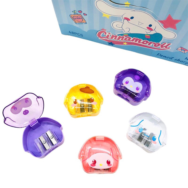 

KBA RAUTAN 009 SANRIO (2 LUBANG) / PENCIL SHARPENER / OROTAN PENSIL KUROMI CINNAMOROLL