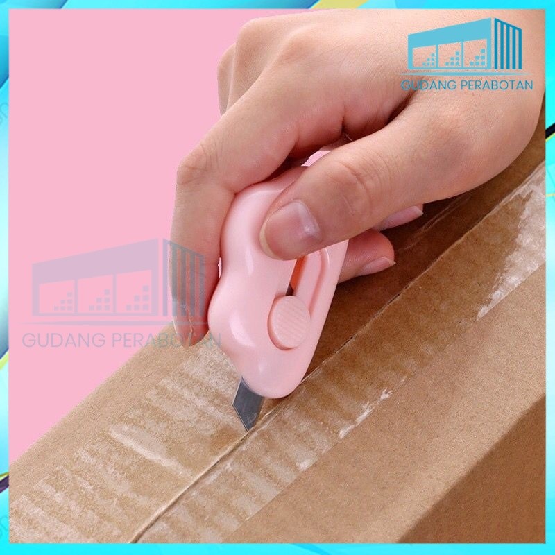 

GP GROSIR SERBAGROSIRMURAH CUTTER MINI PISAU KECIL SILET BENTUK AWAN ATK PEMBUKA PLAKBAN KERTAS