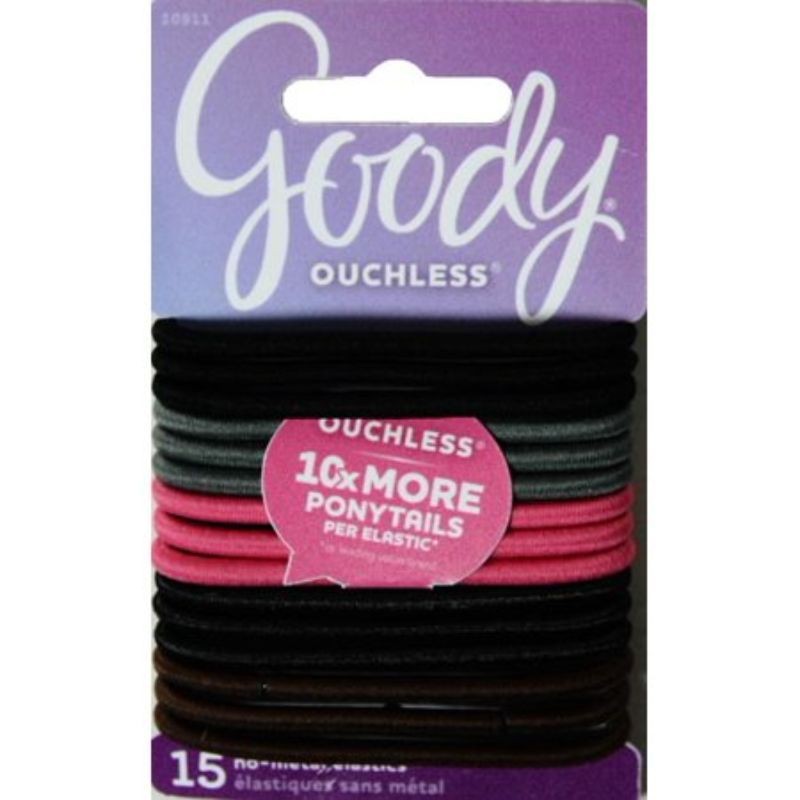 

Goody ouchless 10911 braided elastics cherry blossom 15ct