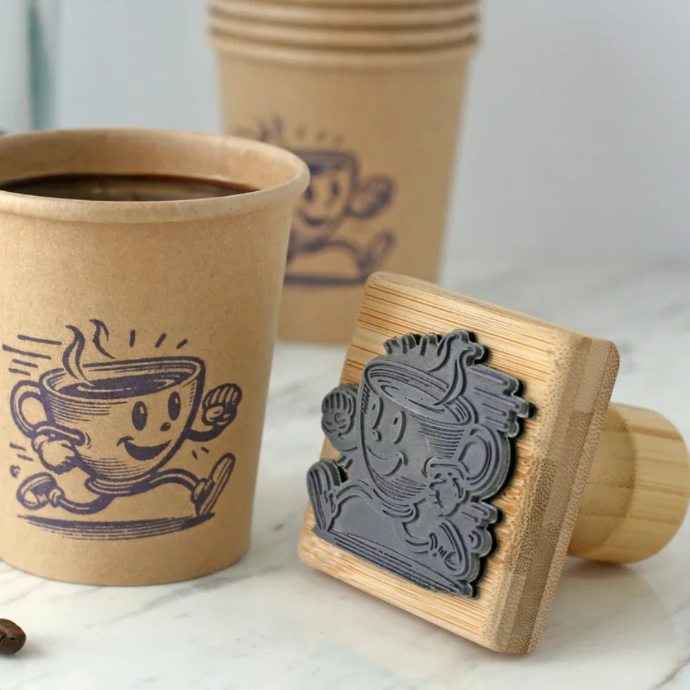 

Personalized Wedding Stamp Wood Block Rubber Stamps Small Business Company Branding Stamp Custom Packaging Logo Seal