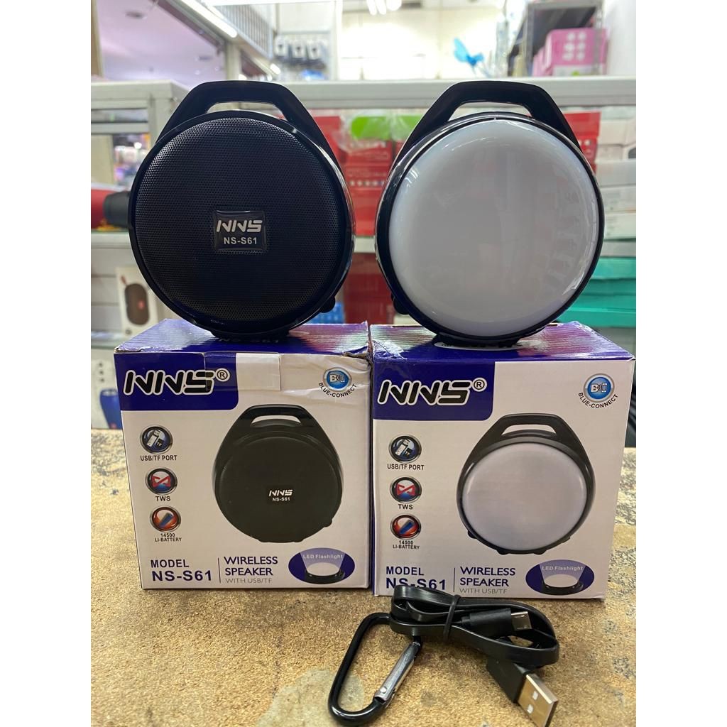 COD PROMO // MURAH // TERLARIS Speaker Bluetooth NNS NS-S61 – Wireless Portable + USB/TF + TWS + Sen