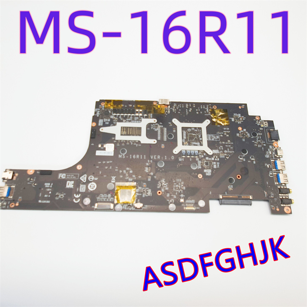 MS-16R11 For MSI GF63  Laptop Motherboard WITH I7-8750H AND GTX1050M  Tested