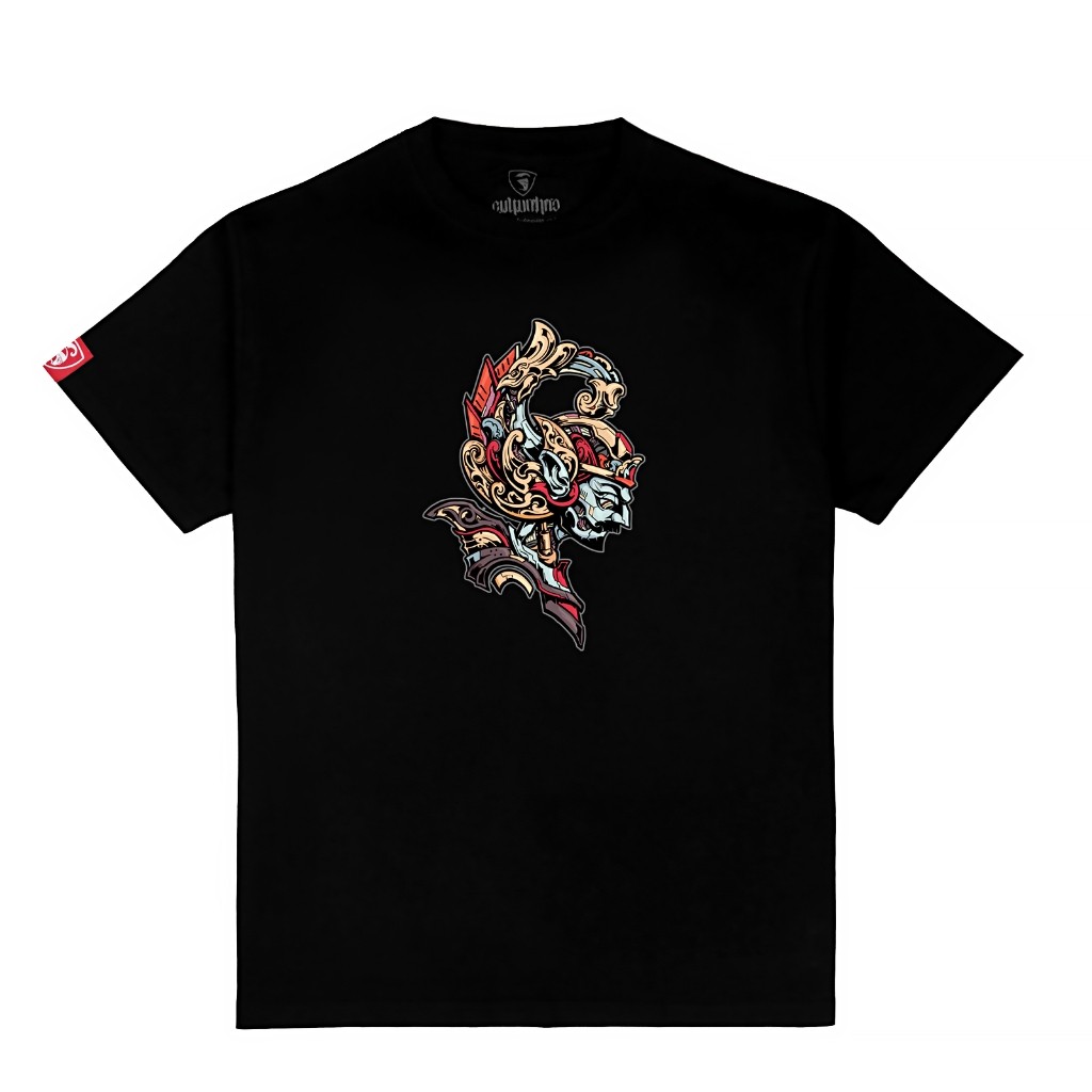 (COD) KAOS CULTURE HERO GOLEK GATOTKACA MECH COLOR | Kaos Wayang Golek Budaya Indonesia Sunda Jawa B