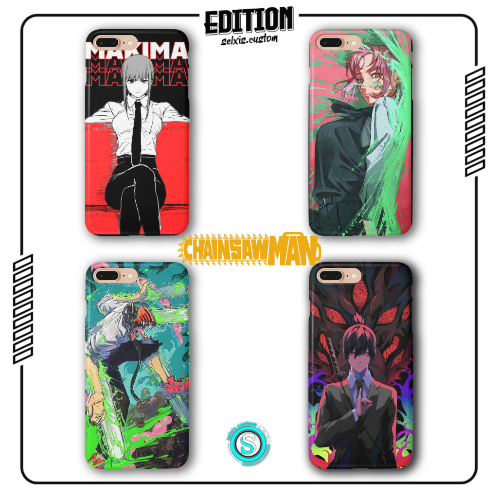 Case Premium Anime Chainsaw Man (All Type Smartphone)